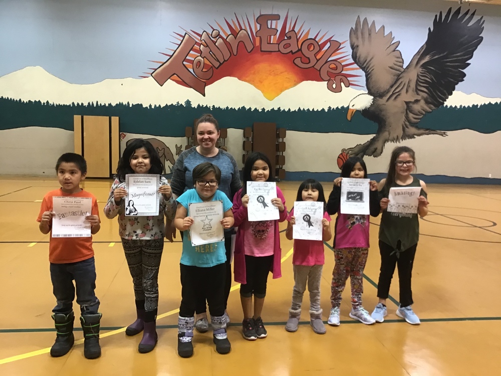 The K - 3 class recognized