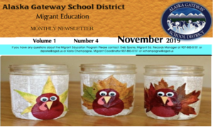 November Migrant Newsletter